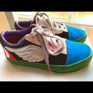 Old Skool Vans- Marvel Captain America